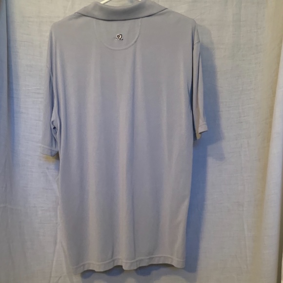 Firethorn Men’s Short Sleeve Silver Polo Shirt (Small) - Picture 4 of 10